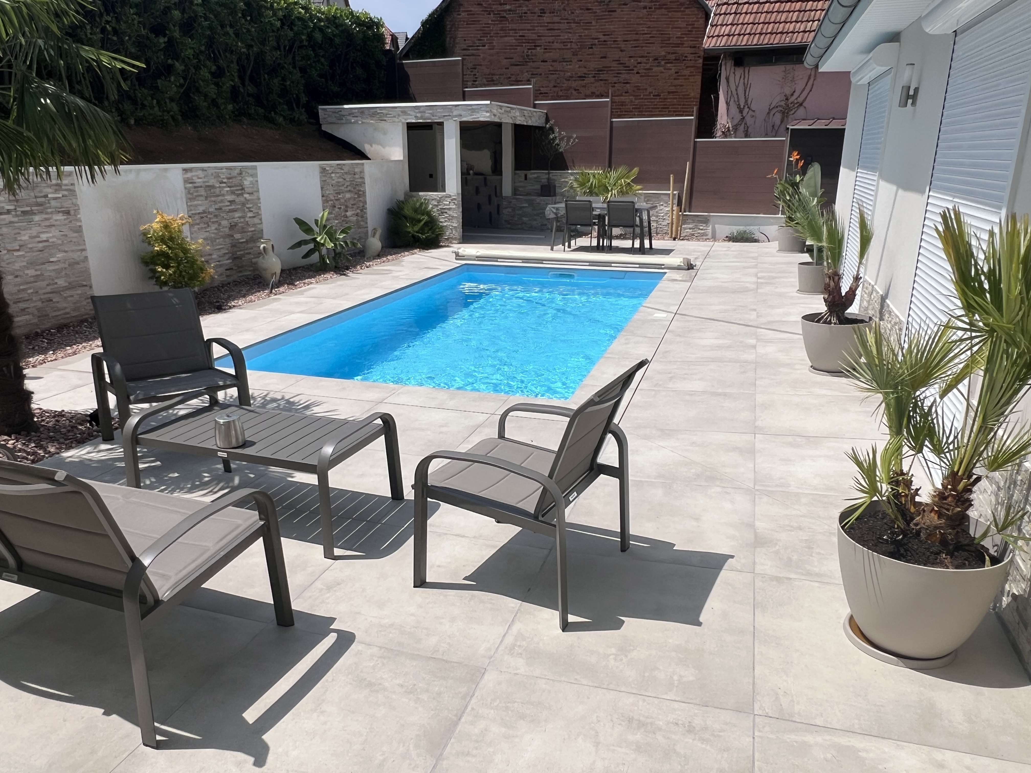 Les Jardins Chris entretien de piscine