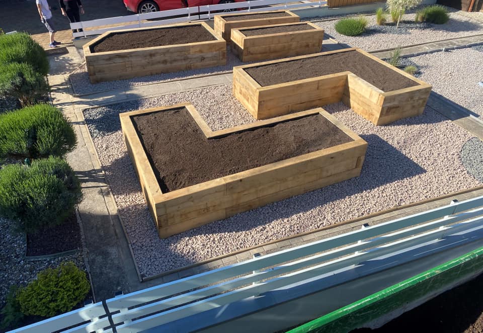 Les Jardins Chris création de terrasse